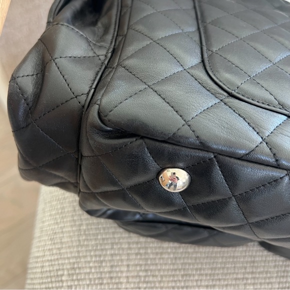 Calfskin Quilted Large Cambon Multipocket Reporter Black - Picture 15 of 16